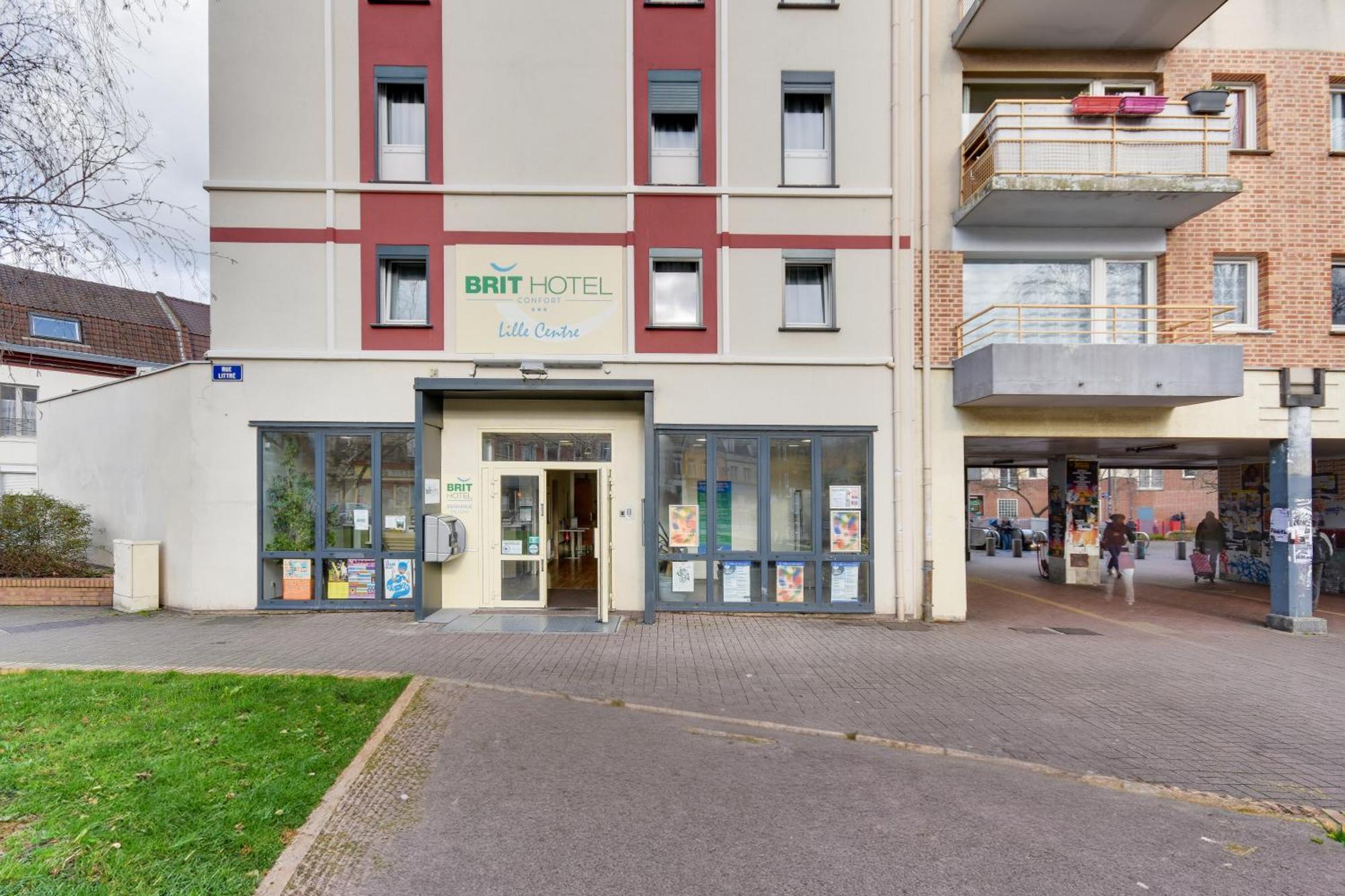 Brit Hotel Lille Centre Eksteriør billede